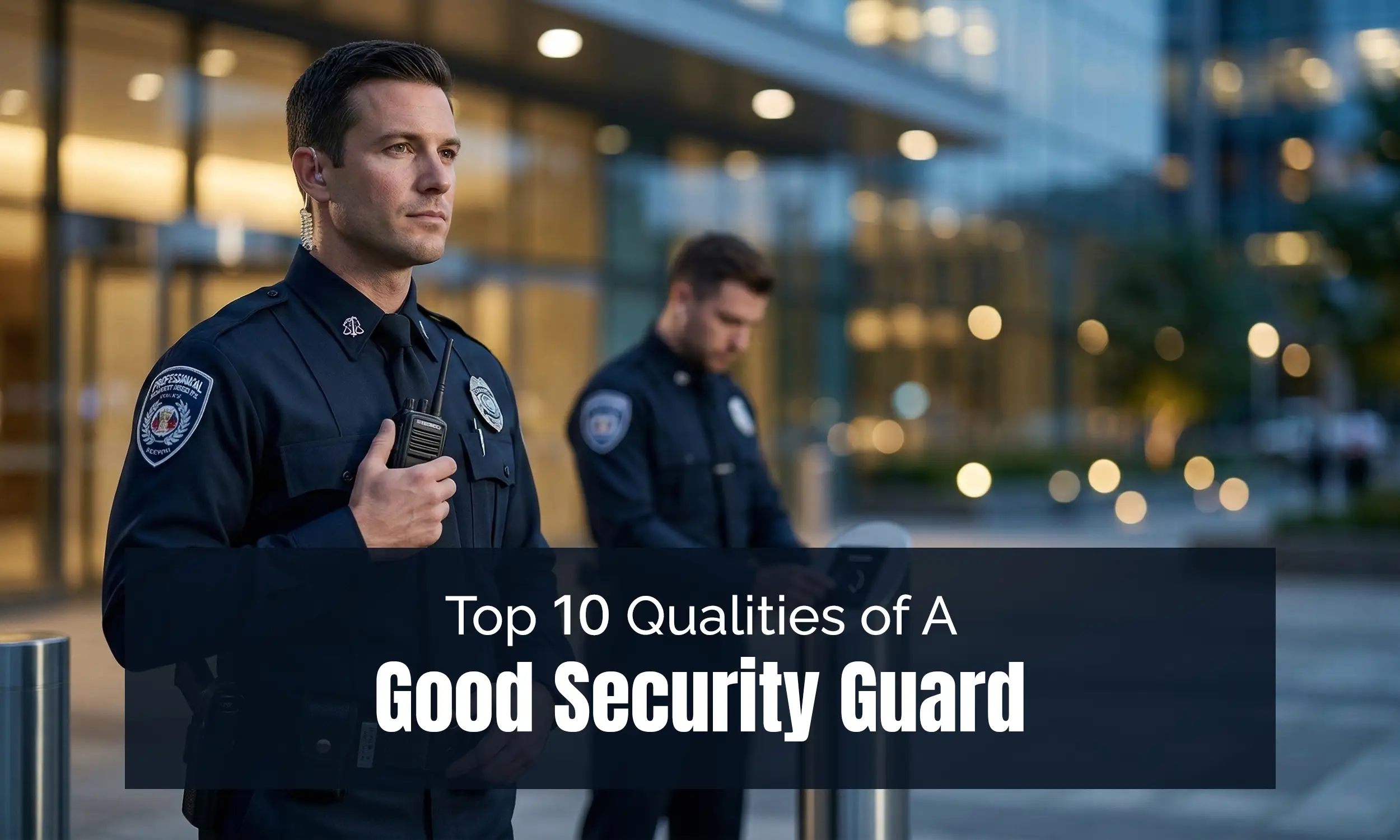 Qualities of A Security Guard