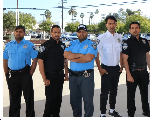 uniformed security guards in San Diego