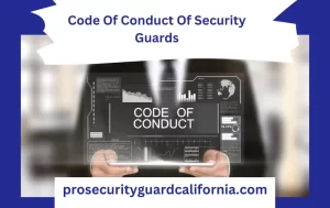 code of conduct of security guards