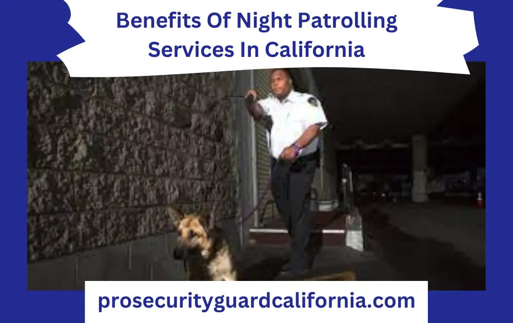 benefits of night patrolling services in california